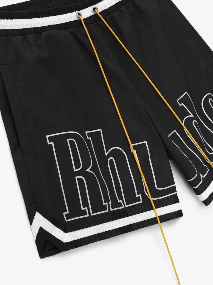 RHUDE BASKETBALL SWIM TRUNKS Men Rhude Shorts