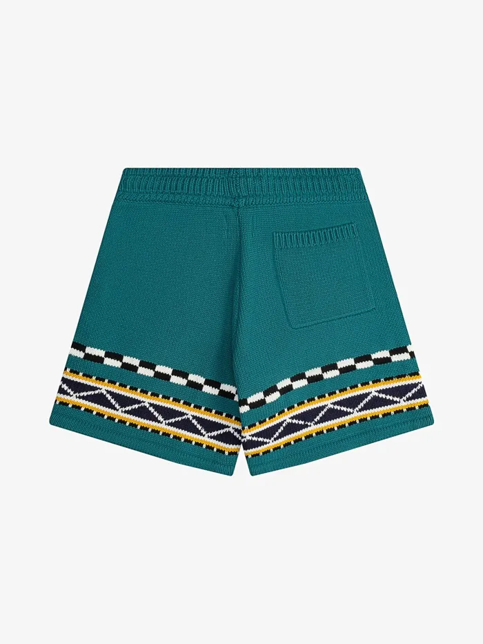 RHUDE BATEAU KNIT SHORT Men Rhude Luxe Knitwear