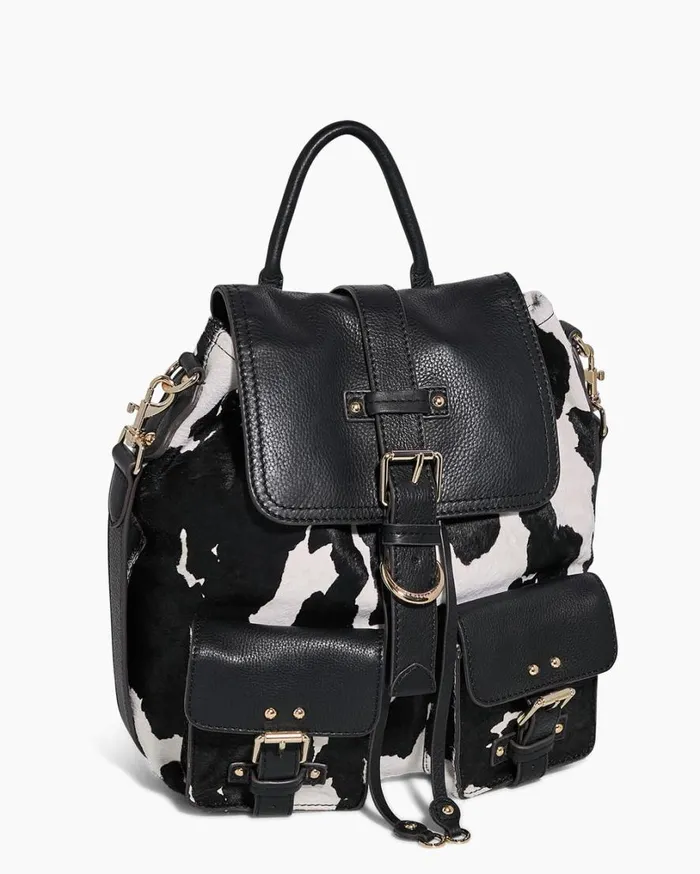 SaddleUp Novelty Backpack Howdy Haircalf Women Aimee Kestenberg Backpacks