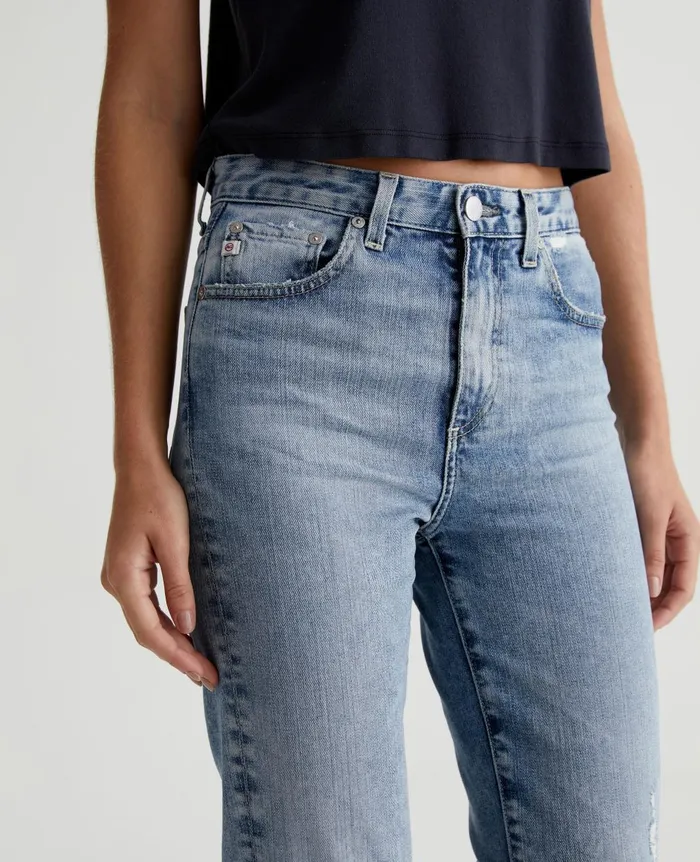 Saige Crop 22 Years Driftwood Women AG Jeans Denim