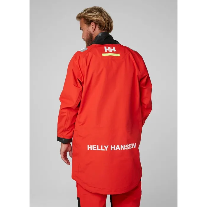 Sailing Jackets Men Helly Hansen AEGIR OCEAN SMOCK 222 Alert Red