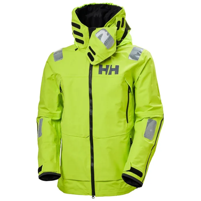 Sailing Jackets Men Helly Hansen AEGIR RACE JACKET 402 Azid Lime