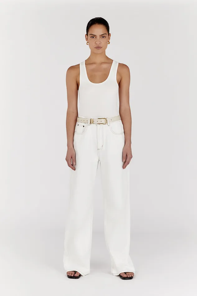 SANCIA THE ANIKA BELT OFF WHITE Women DISSH Belts