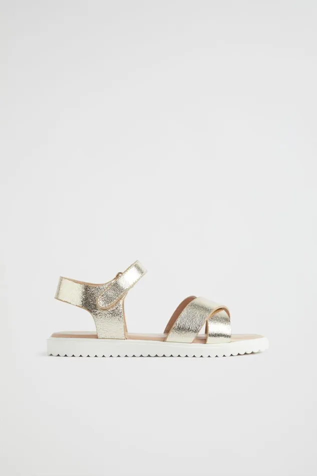 Sandals and Slides Girl Seed Heritage Summer Sandal Gold