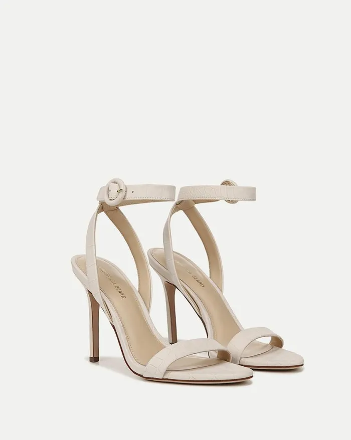 Sandals Shop Veronica Beard Darcelle AnkleStrap Stiletto Heel Cedar