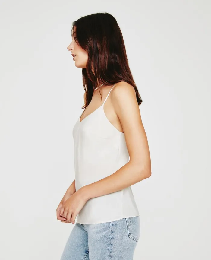 Scarlet Cami White Cream Women AG Jeans Tops and Shirts