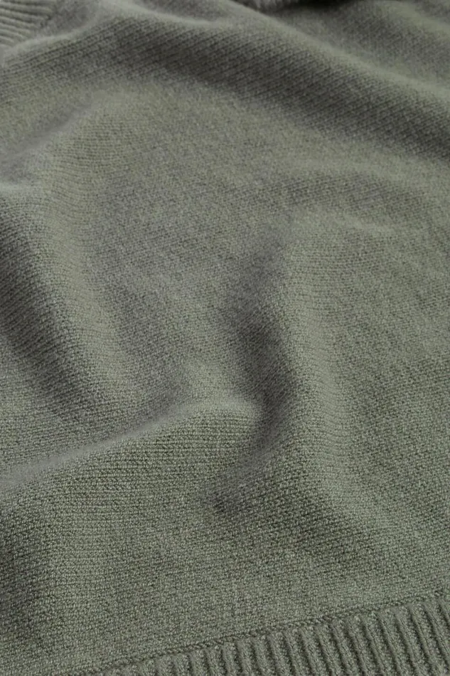 Scarves and Kaftans Woman Seed Heritage Woven Triangle Wrap Smokey Olive