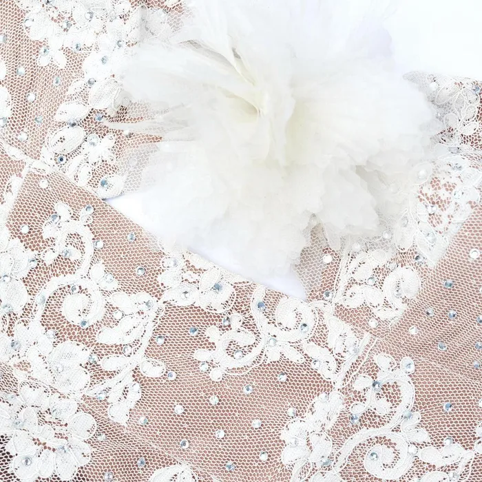 Self Portrait Dresses Cream Rhinestone Lace Maxi Dress 8211 Women