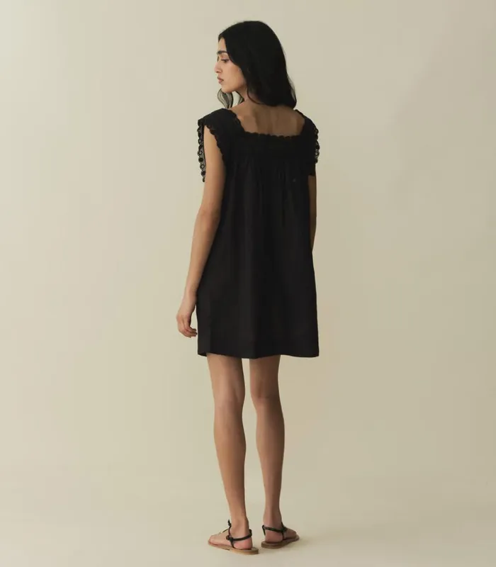 Shop ALMADIA DRESS Black DEN Dresses