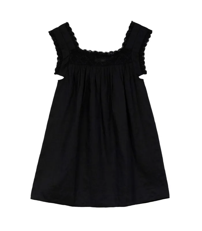 Shop ALMADIA DRESS Black DEN Dresses