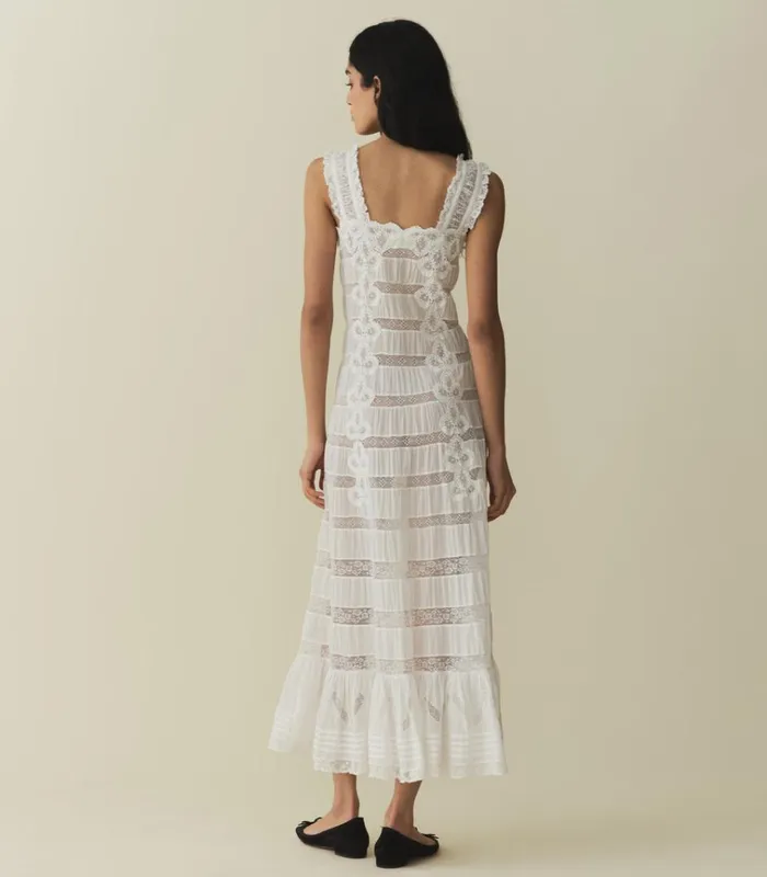 Shop ANGELETTA DRESS Salt DEN Dresses