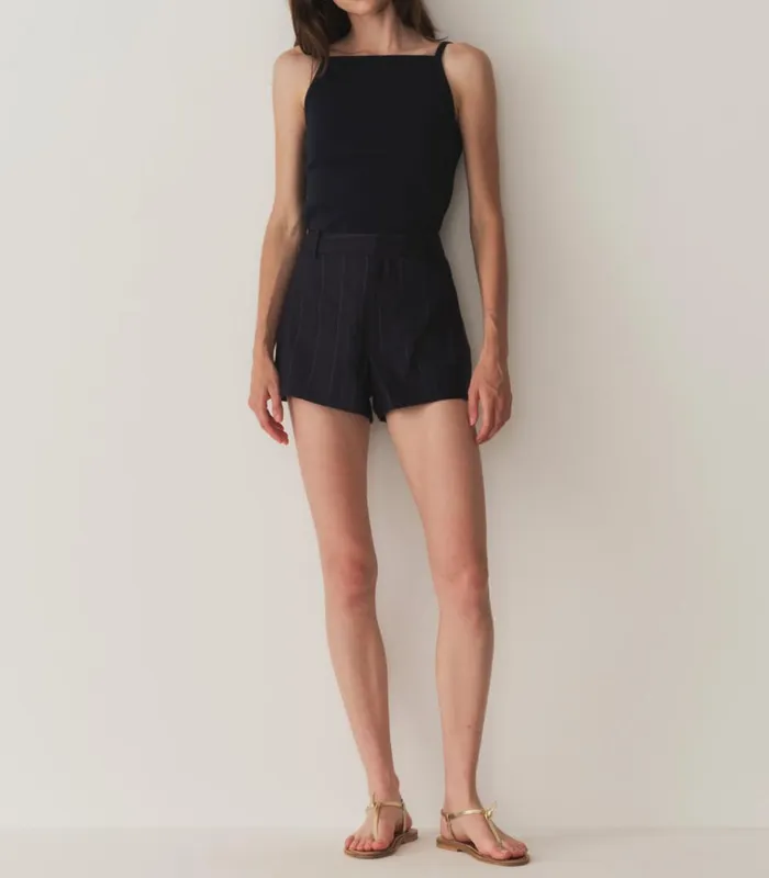 Shop ANGIE TANK Navy DEN Tees
