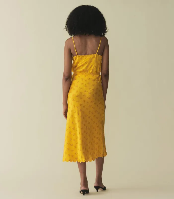 Shop ELISE TOP Goldenrod Hillside Heather DEN Tops
