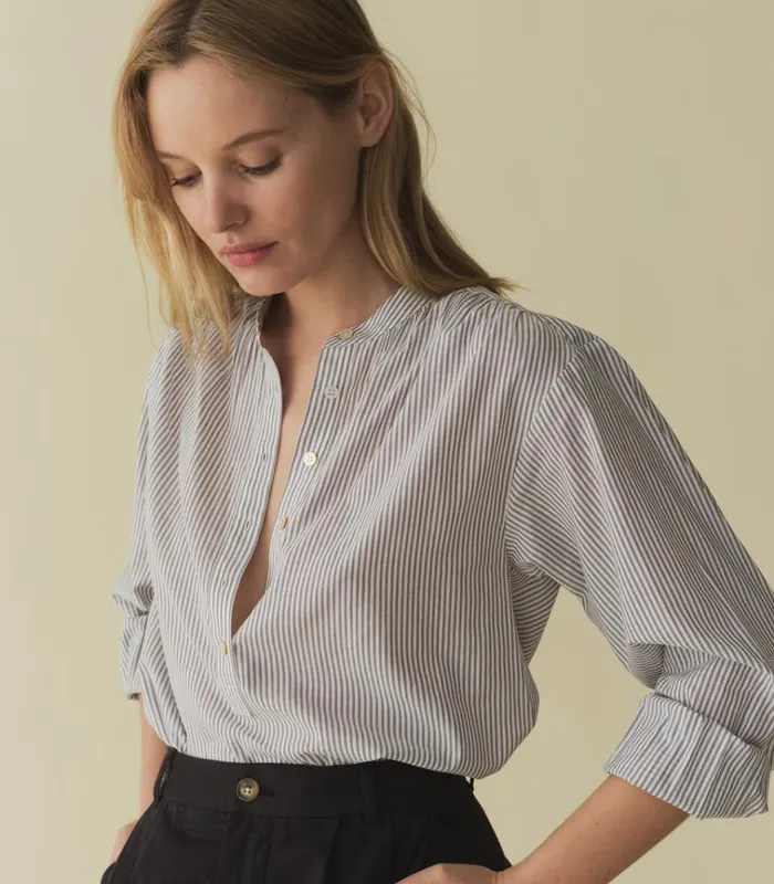 Shop HOLDE TOP Brighton Stripe DEN Tops