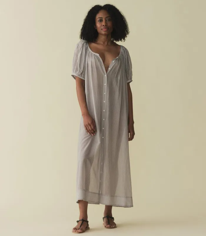 Shop JUNO DRESS Brighton Stripe DEN Dresses