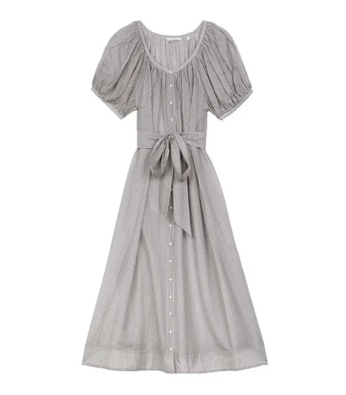 Shop JUNO DRESS Brighton Stripe DEN Dresses
