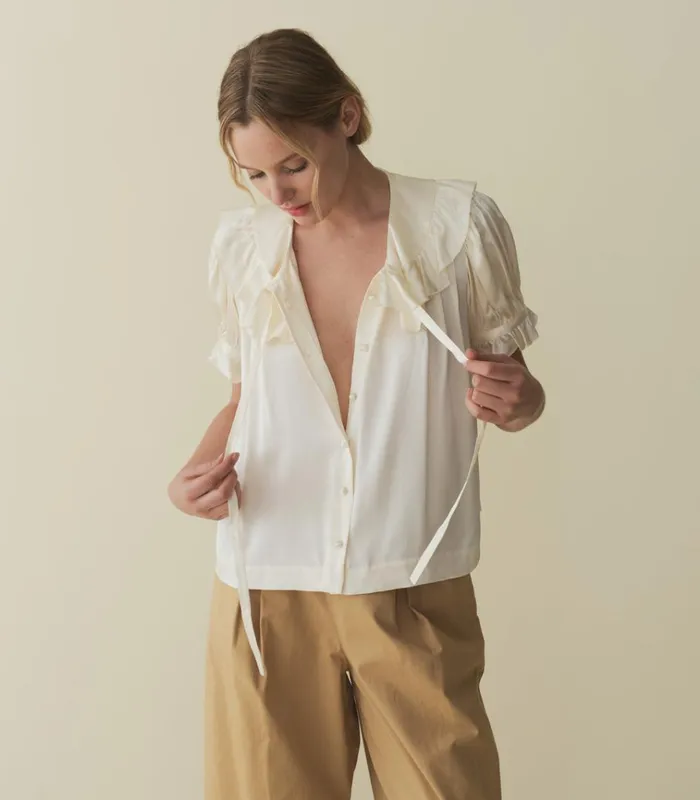 Shop KELELA TOP Sea Salt DEN Tops