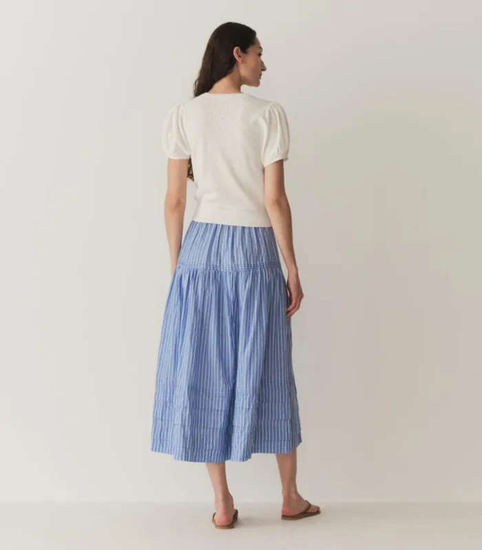 Shop SEBASTIANE SKIRT Deauville Stripe DEN Skirts