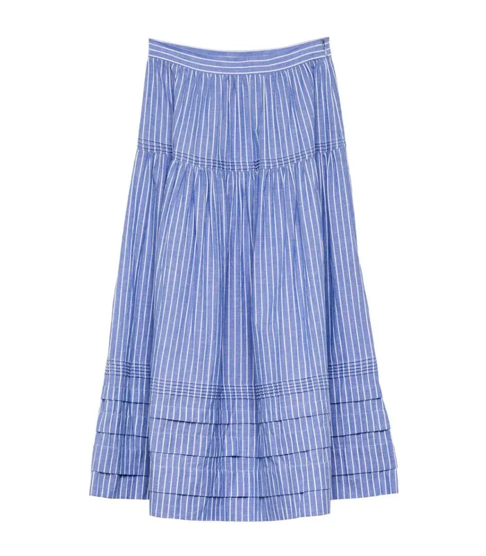 Shop SEBASTIANE SKIRT Deauville Stripe DEN Skirts