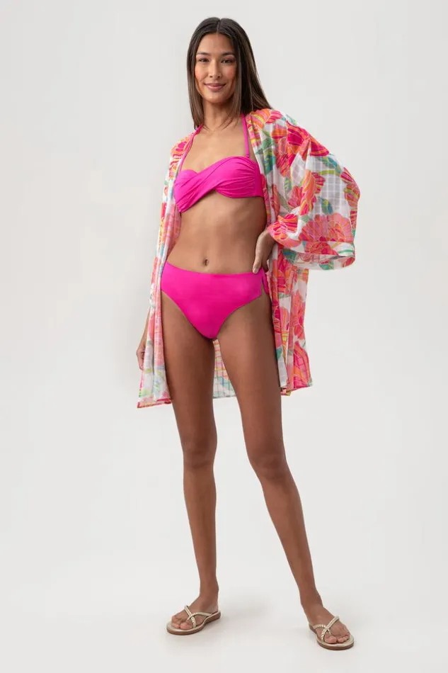 SHOP Trina Turk MATCHING SWIM SETS WOMEN039S POPPY TIE FRONT SWIM COVERUP SHIRT