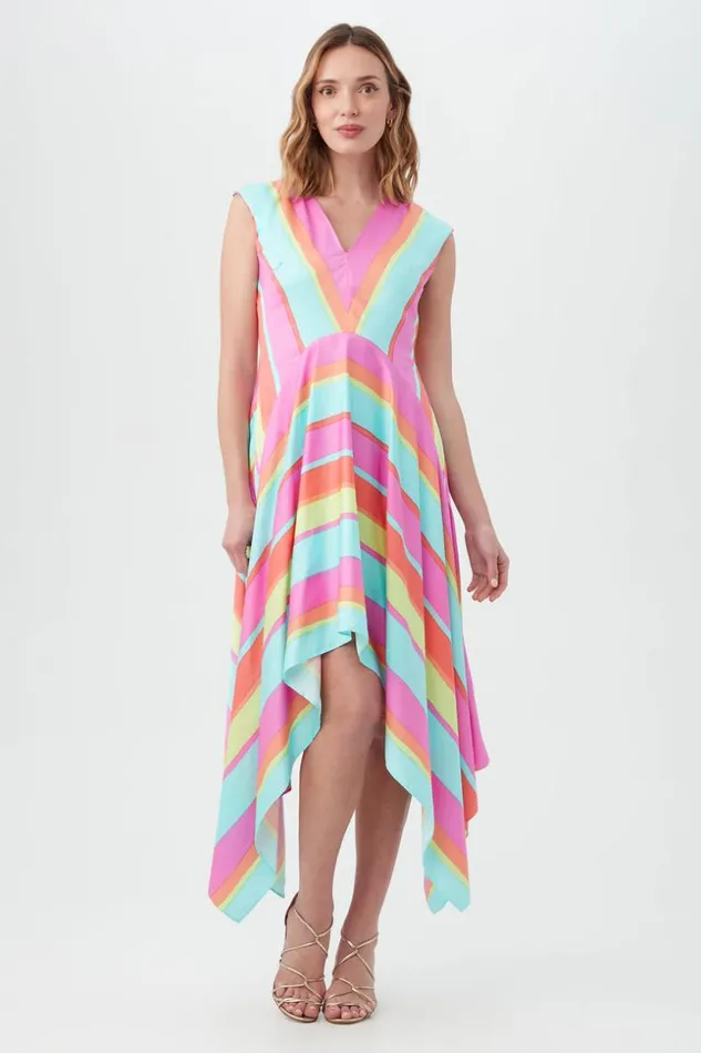 SHOP Trina Turk MIDI DRESSES HAVIA DRESS