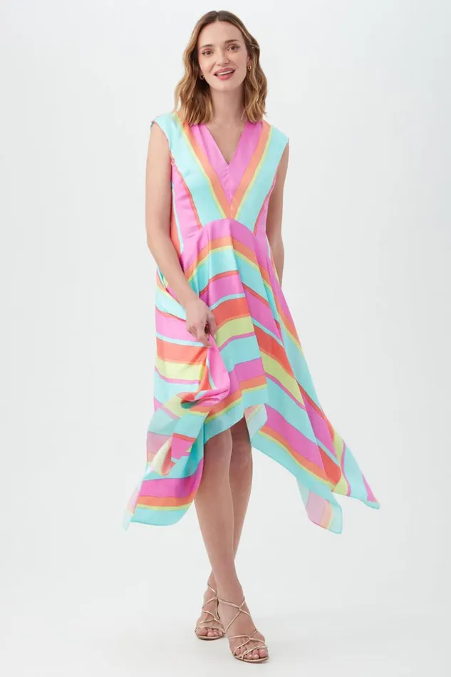 SHOP Trina Turk MIDI DRESSES HAVIA DRESS