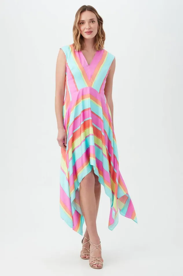 SHOP Trina Turk MIDI DRESSES HAVIA DRESS