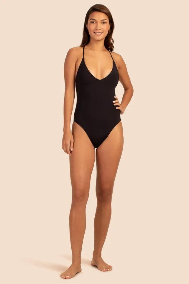 SHOP Trina Turk ONE PIECE SWIMWEAR MONACO SOLIDS CONVERTIBLE MAILLOT ONE PIECE