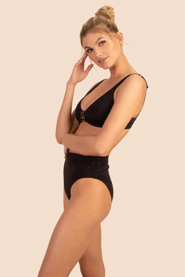 SHOP Trina Turk SWIM TOPS MONACO SOLIDS HALTER BRA