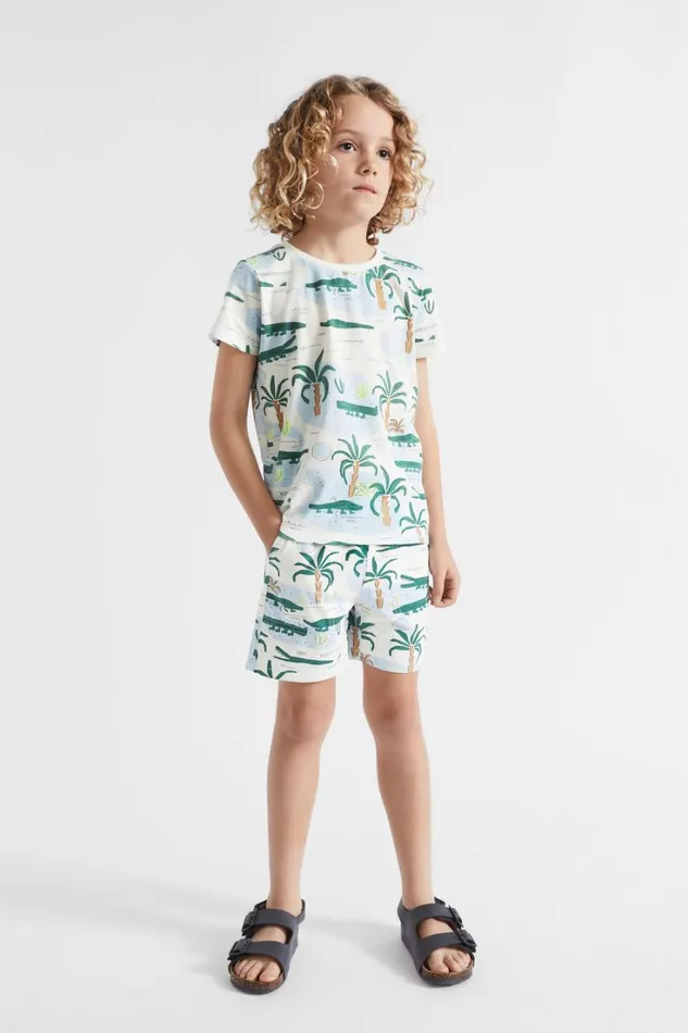Shorts Boy Seed Heritage Croc Yardage Short Canvas