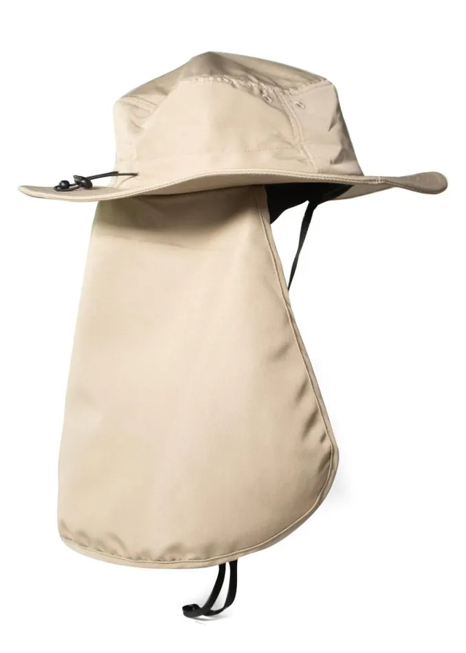 Shred Head Eco Bucket Hat Khaki Men Vissla Accessories