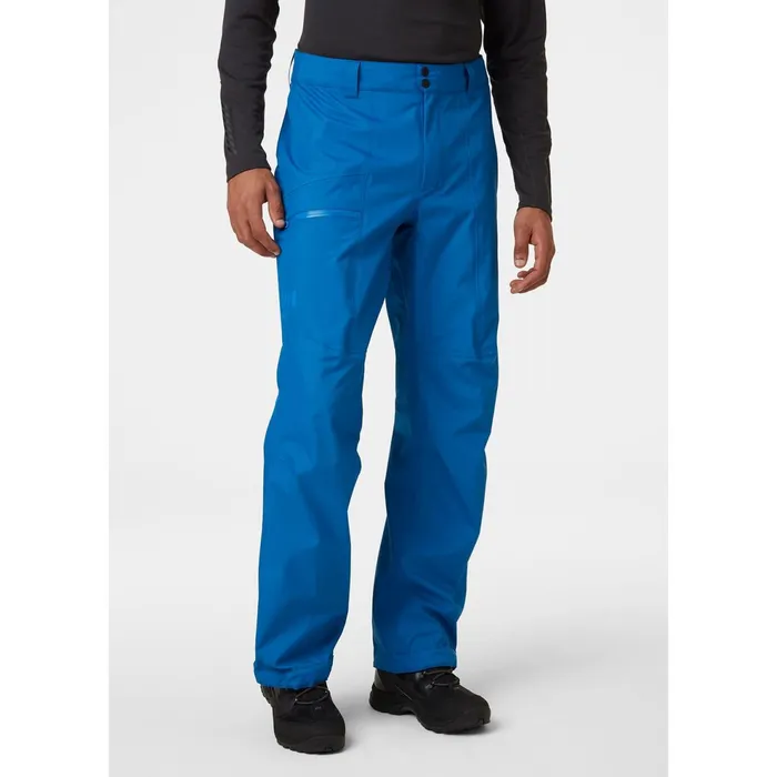Ski Pants Men Helly Hansen VERGLAS 3L SHELL PANT 611 Blue Mounta