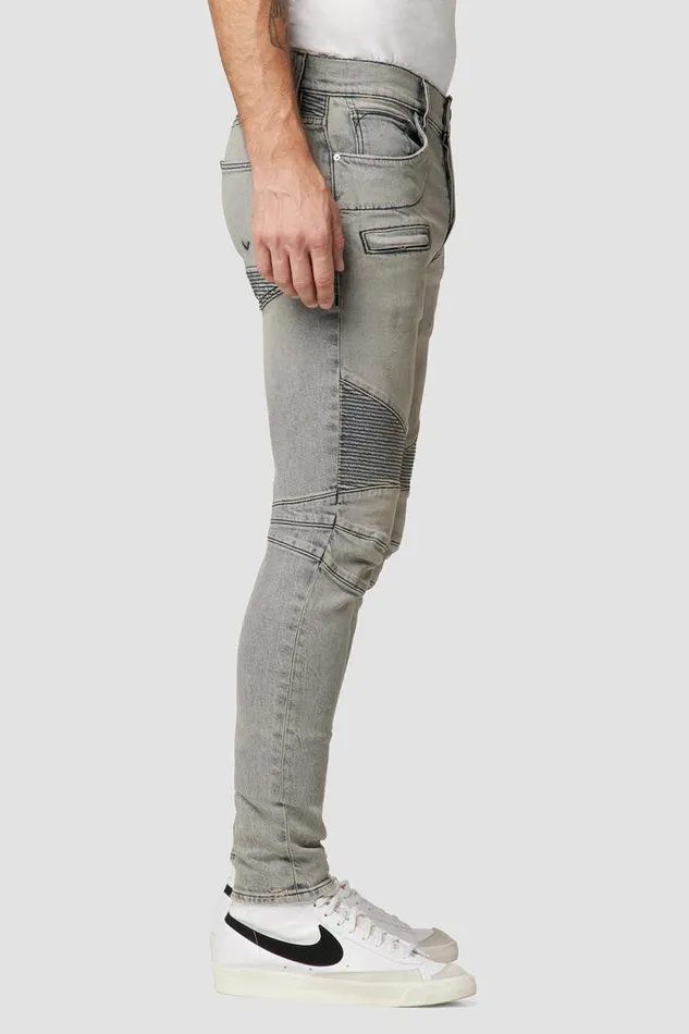 Skinny Men Hudson Jeans Blinder Biker V2 Skinny Jean Shadow Ave