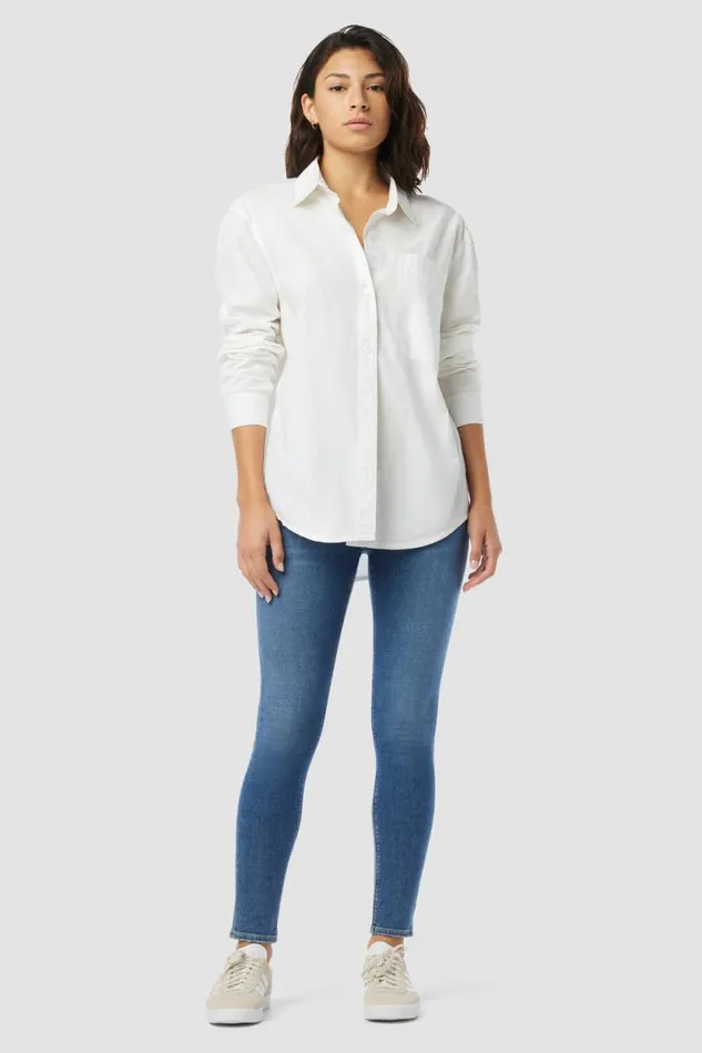 Skinny Women Hudson Jeans Collin MidRise Skinny Jean Wonderwall