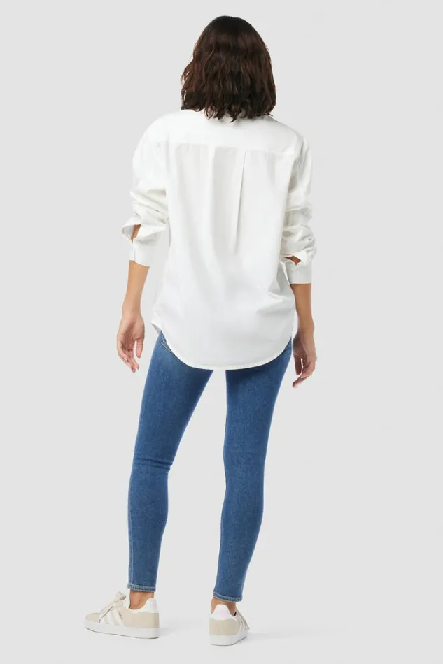 Skinny Women Hudson Jeans Collin MidRise Skinny Jean Wonderwall