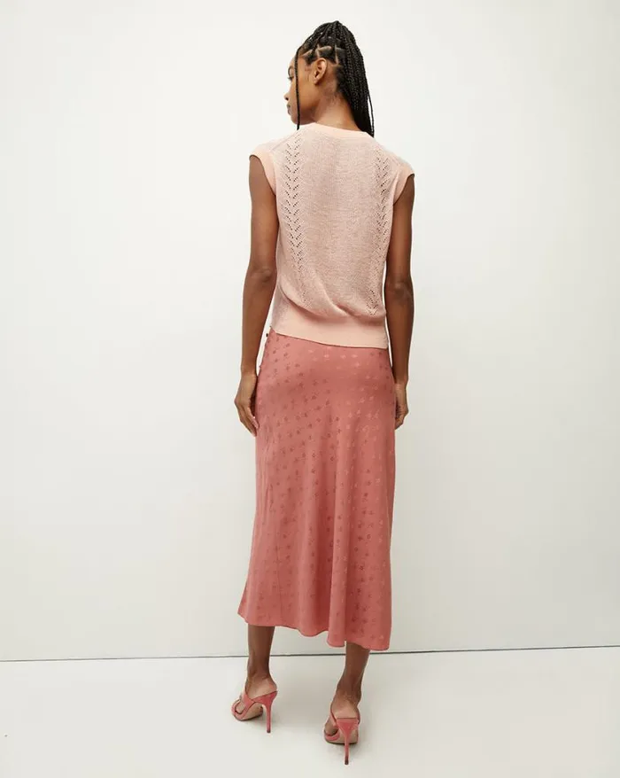 Skirts and Shorts Shop Veronica Beard Franconia Silk Jacquard Skirt Bright Army
