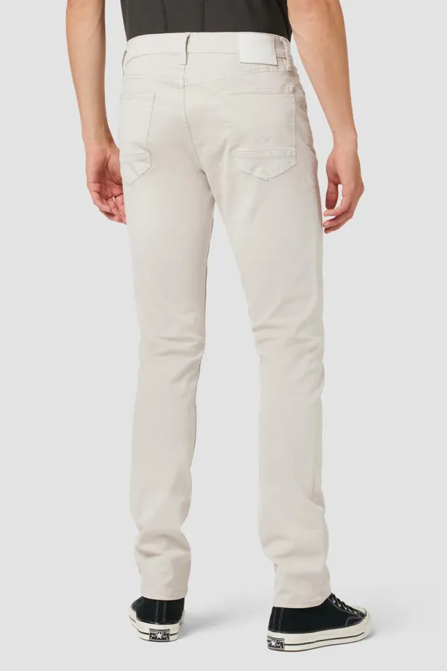 Slim Men Hudson Jeans Blake Slim Straight Twill Pant Light Ash