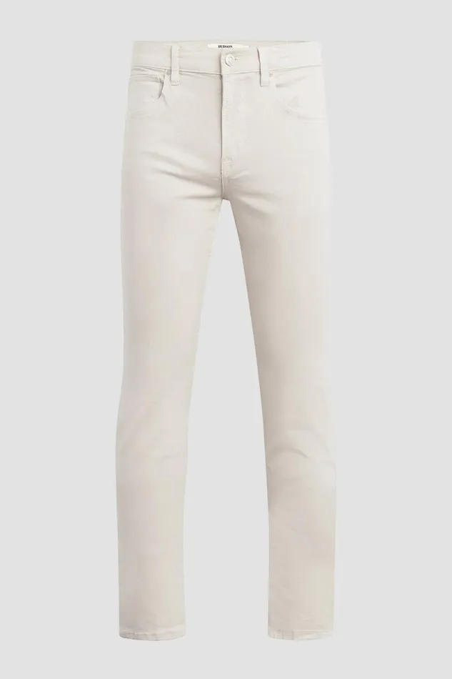 Slim Men Hudson Jeans Blake Slim Straight Twill Pant Light Ash