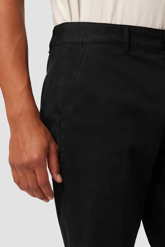 Slim Men Hudson Jeans Classic Slim Straight Chino Black