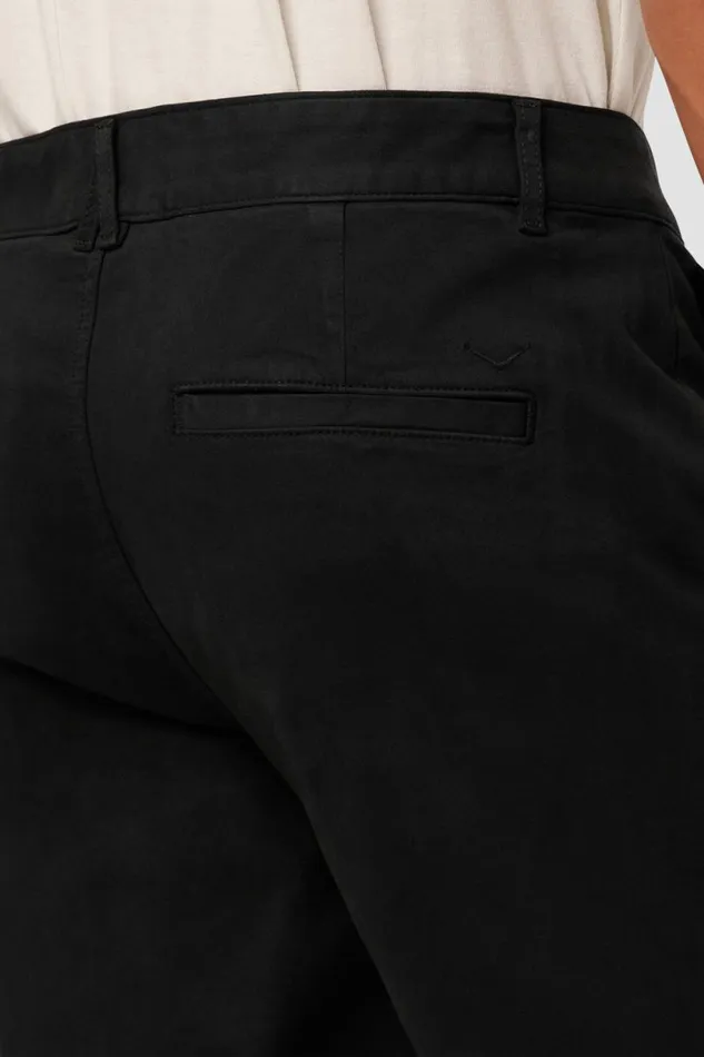 Slim Men Hudson Jeans Classic Slim Straight Chino Black