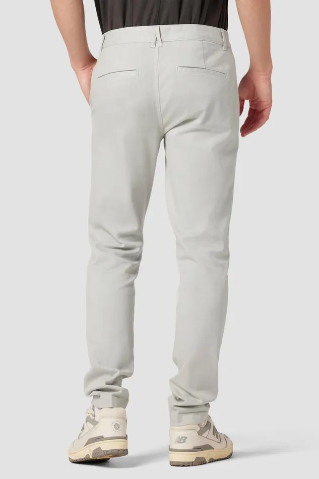 Slim Men Hudson Jeans Classic Slim Straight Chino Gray Mist