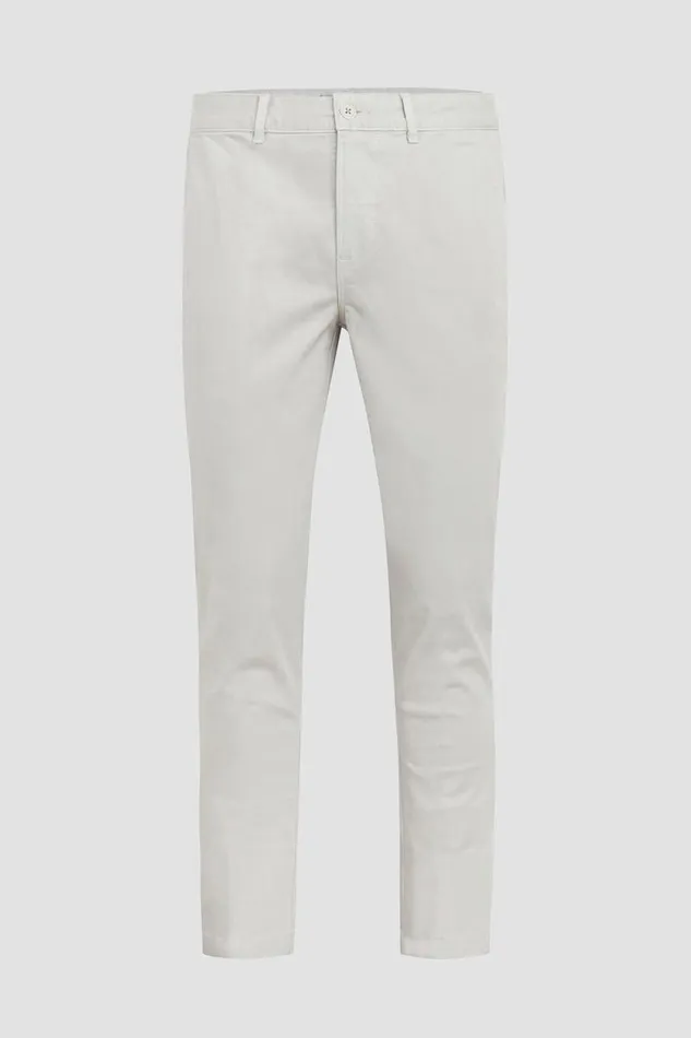 Slim Men Hudson Jeans Classic Slim Straight Chino Gray Mist