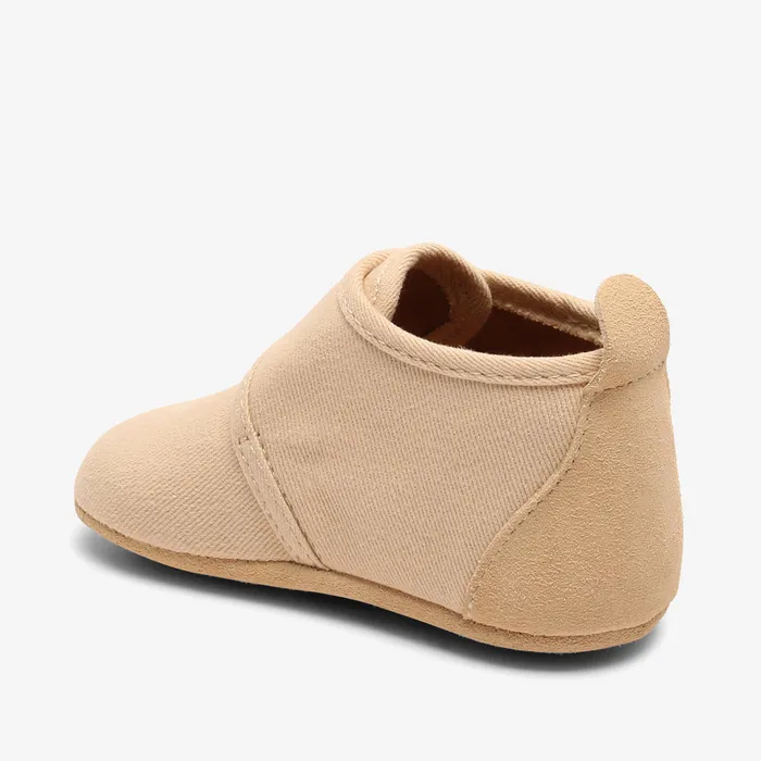 Slippers baby cotton creme Beige bisgaardshoes BABY