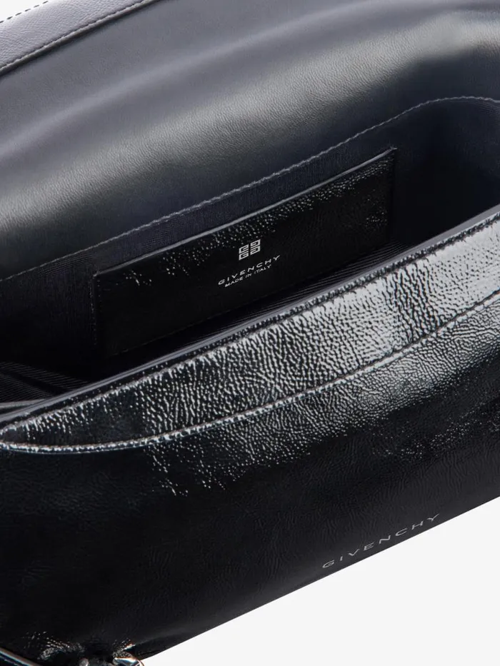 Small P039tit Voyou Bag In Patent Leather Black Women Givenchy Shoulder Bags
