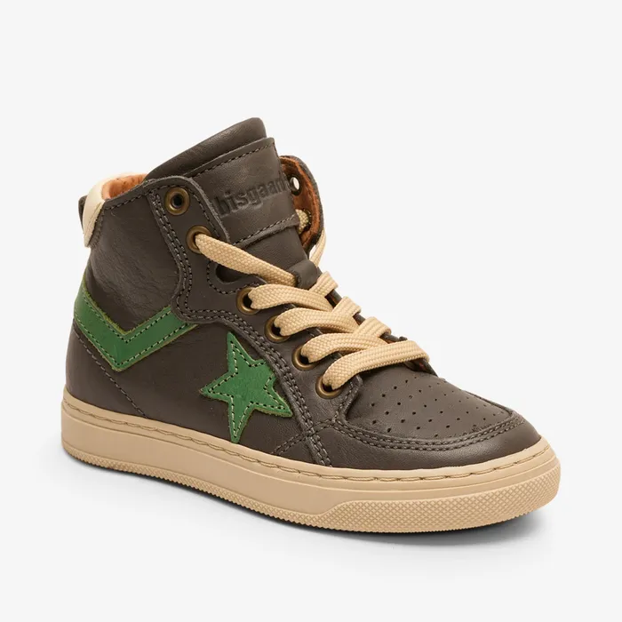 Sneakers isak dark grey Grey bisgaardshoes KIDS