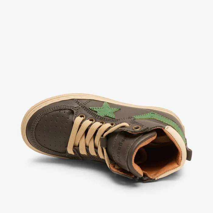 Sneakers isak dark grey Grey bisgaardshoes KIDS