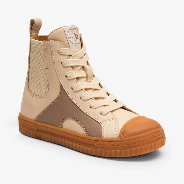 Sneakers KIDS malek creme Beige bisgaardshoes