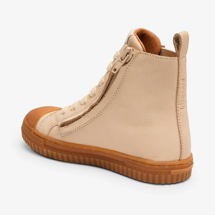 Sneakers KIDS malek creme Beige bisgaardshoes