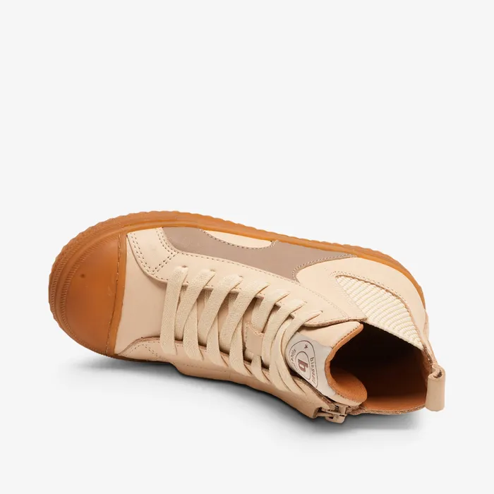 Sneakers KIDS malek creme Beige bisgaardshoes