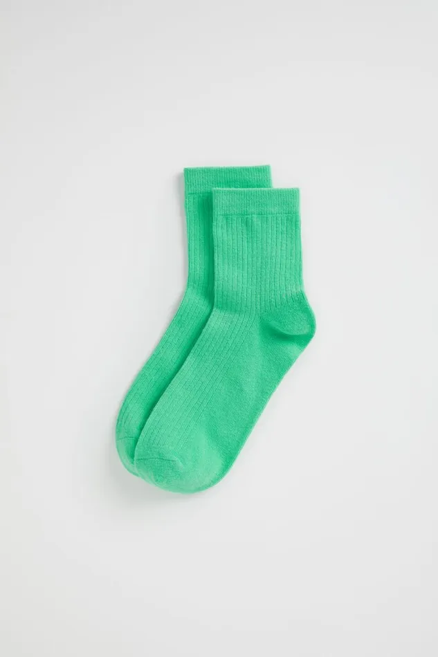 Socks and Tights Woman Seed Heritage Quarter Crew Sock Key Lime